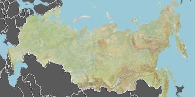Քարտեզ Ղազախստանի աշխարհագրությունը